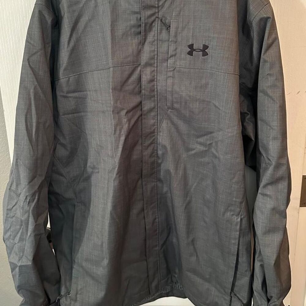 Under-armour Men's Gray and Black Jacket